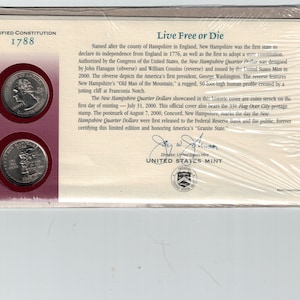 New Hampshire Quarter Dollar