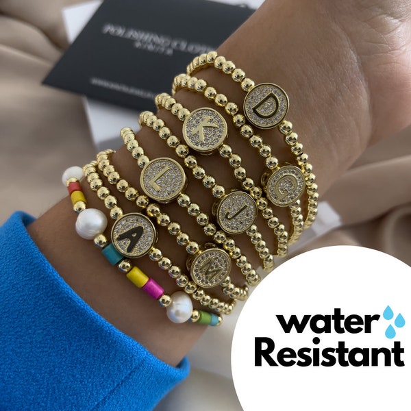 Gold Ball Bracelet Etsy