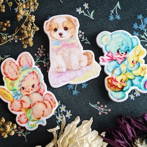 Kitschy Animal Needle Minder / Keeper - For Cross Stitch & Embroidery - Magnetic Needle Holder, Gift for Embroiderers