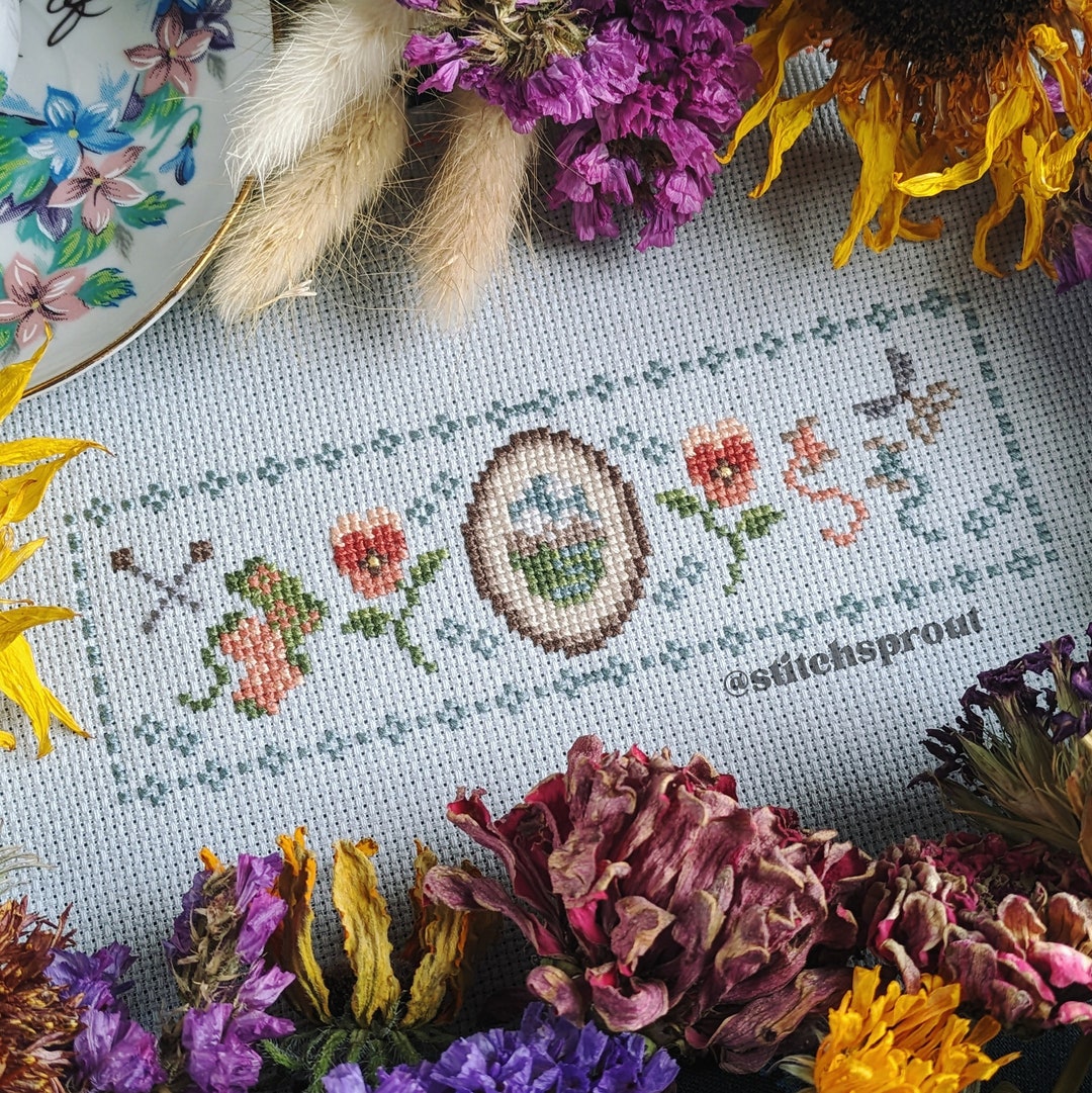 Cozy Cottage Comforts Cross Stitch Pattern | Knitting, Sewing & Homey ...