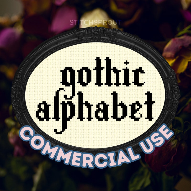 Types of Gothic Patterns - Etsy image.