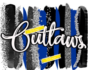 Free Free Outlaws Baseball Svg 370 SVG PNG EPS DXF File