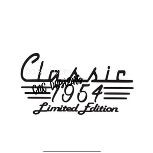 CLASSIC LIMITED edition 1954 png svg design dtf screen print, sublimation design