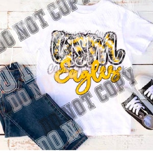 EAGLES SOUTHERN ms tye dye