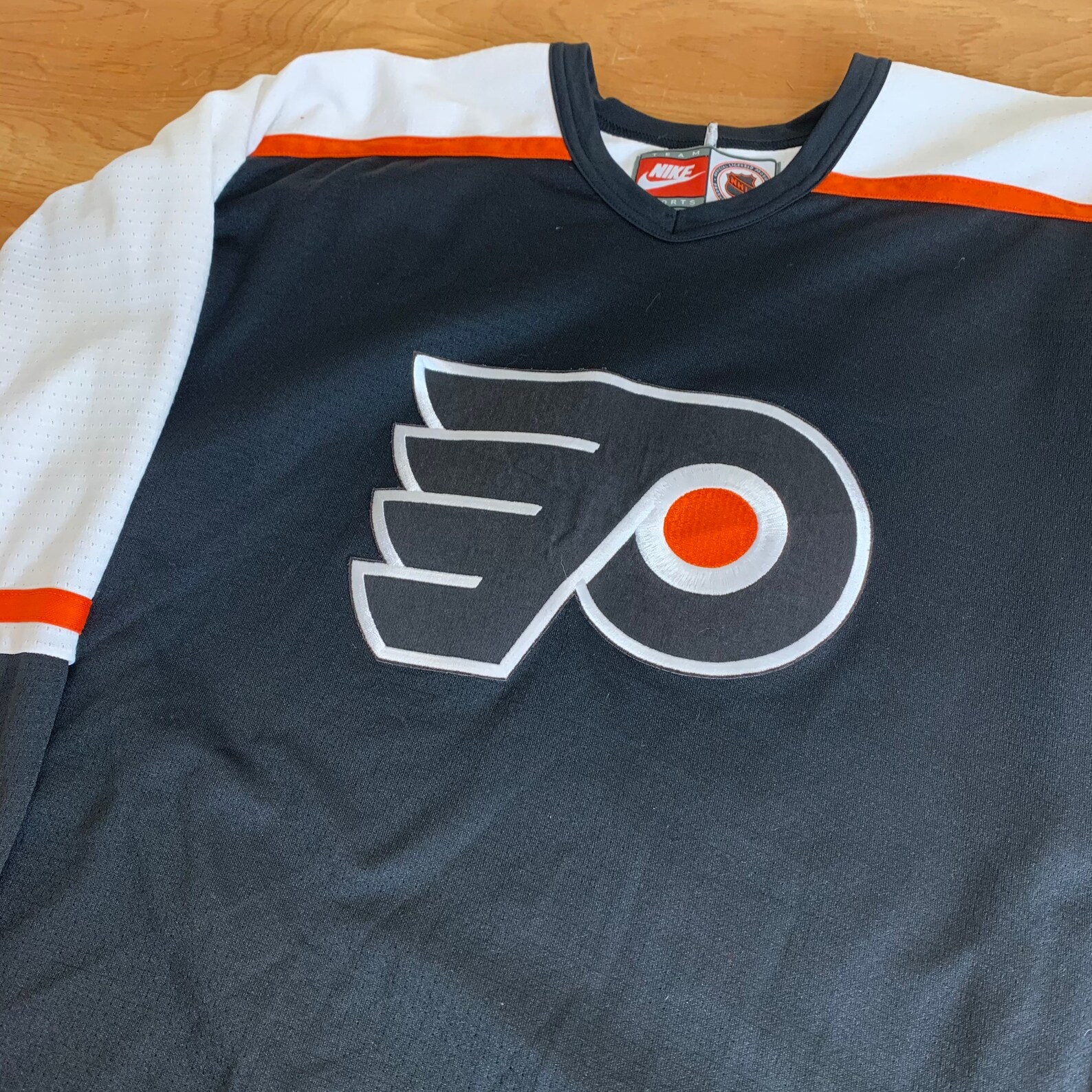 Vintage Philadelphia Flyers Hockey Jersey / Retro Bestickter Etsy