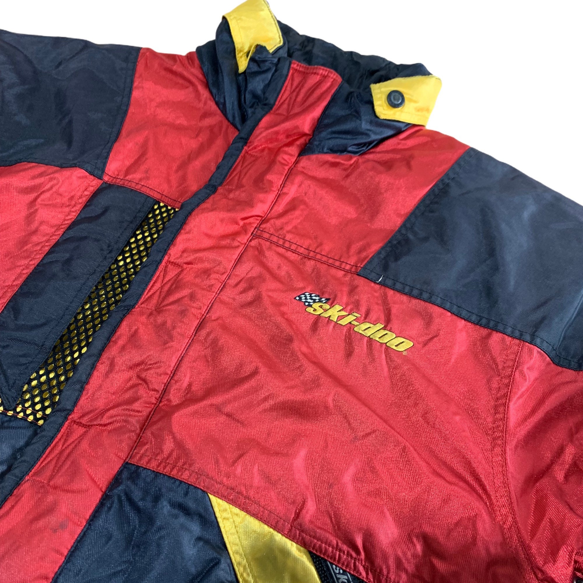 Vintage Ski Doo Racing Jacket / Full Zip Button Up Outerwear / Etsy