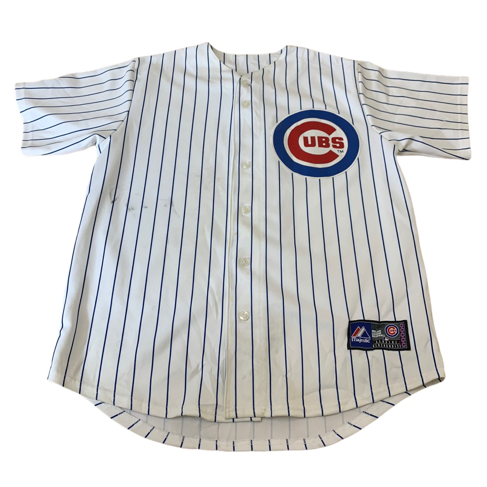 Chicago Cubs Genuine Merchandise Baseball Jersey / Mens Large Etsy