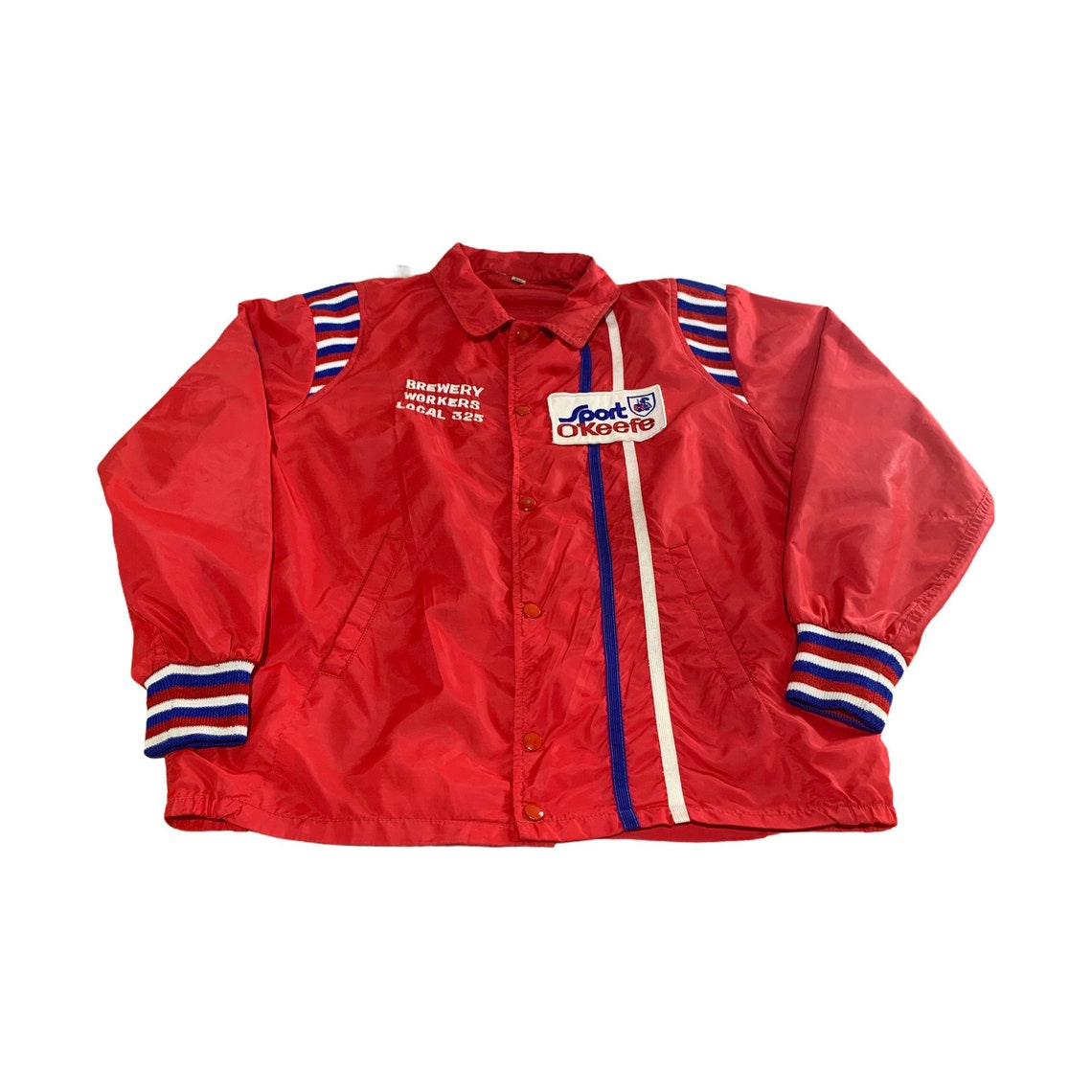 Vintage Sports Jacket / Button Up Outerwear / Streetwear Etsy