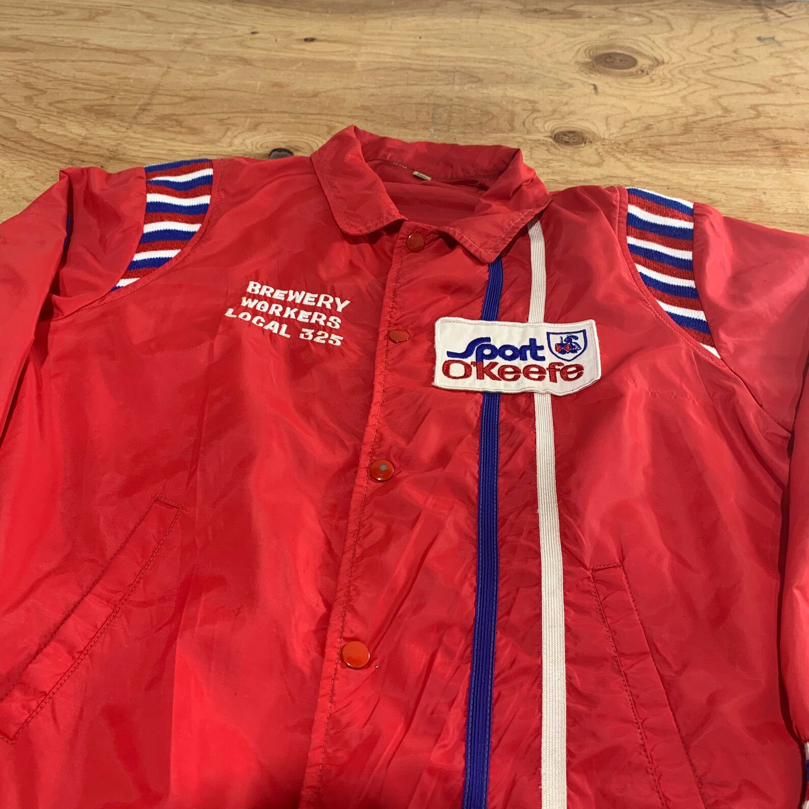 Vintage Sports Jacket / Button Up Outerwear / Streetwear Etsy