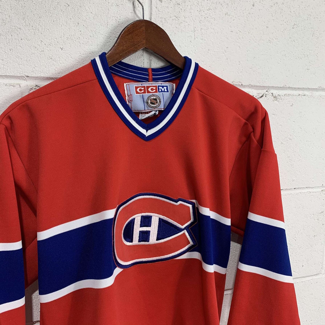 Vintage CCM Montreal Canadiens Habs Jersey / Vintage Montreal/ | Etsy