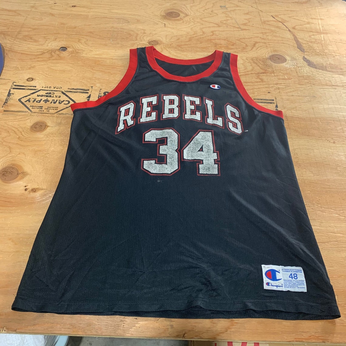 Vintage UNLV Rebels 90s Champion Sportswear Jersey / Etsy