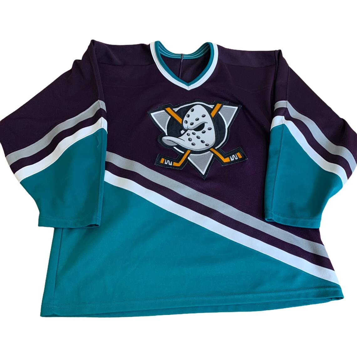 Vintage Anaheim Ducks NHL Jersey / Retro Style Mighty Ducks Etsy