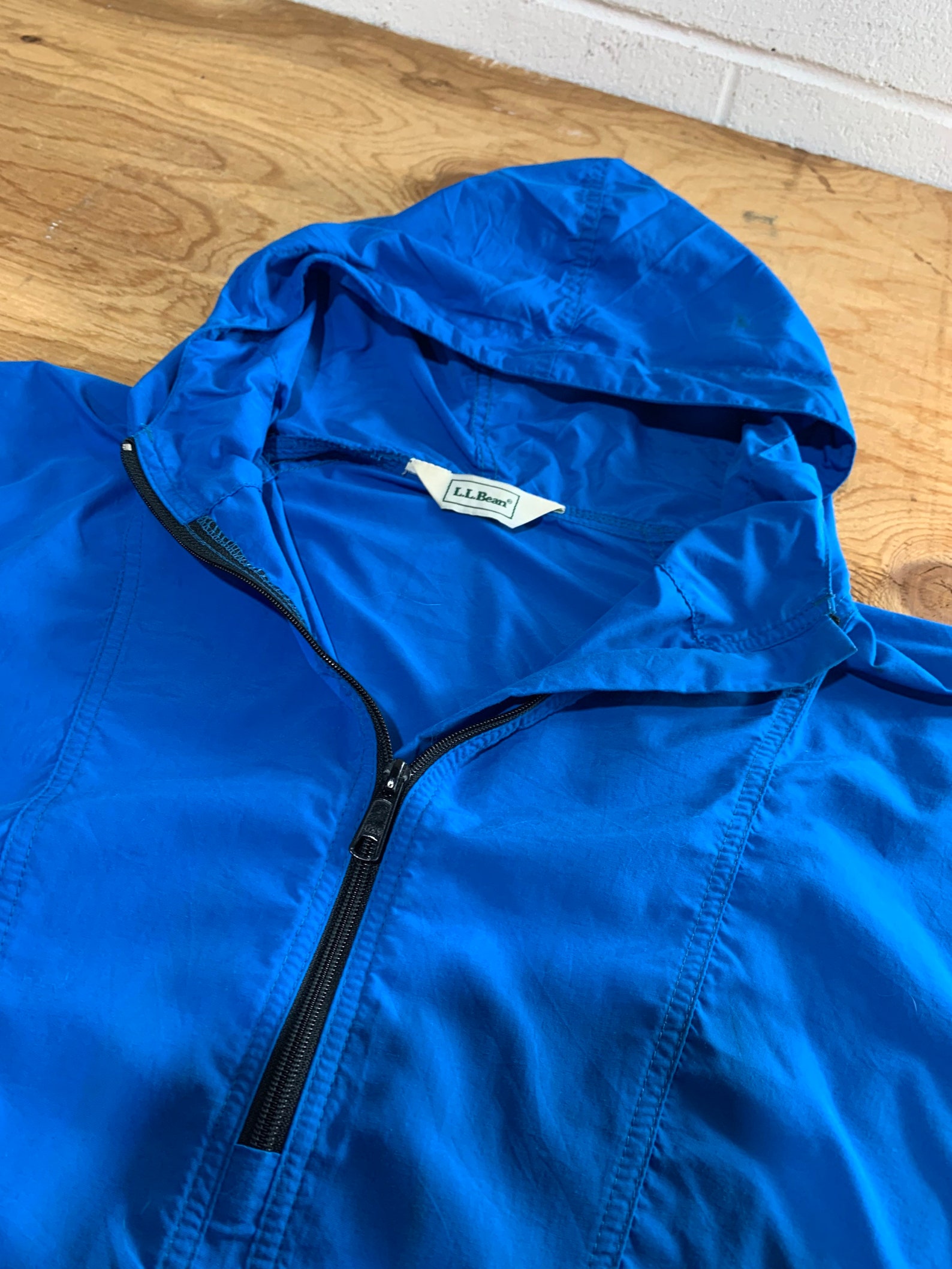 Vintage LL Bean Anorak Windbreaker Jacket / Quarter Zip Etsy