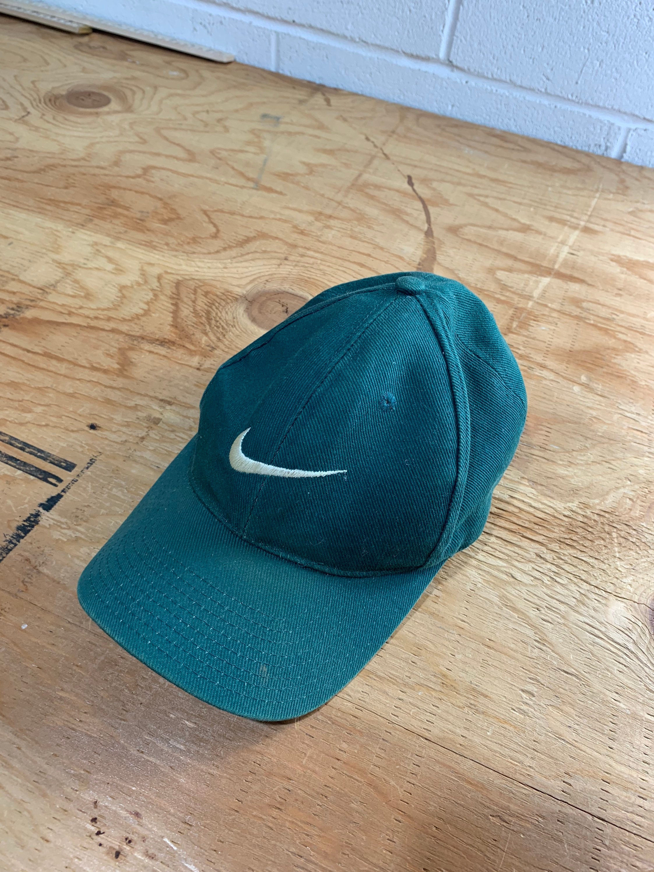 Vintage Nike Essential Hat / Fitted Snapback Cap / Men's | Etsy