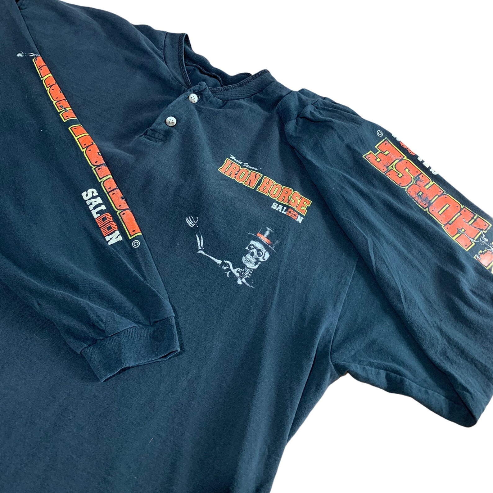 Vintage 1998 Iron Horse Saloon Long Sleeve TShirt /Higher Etsy