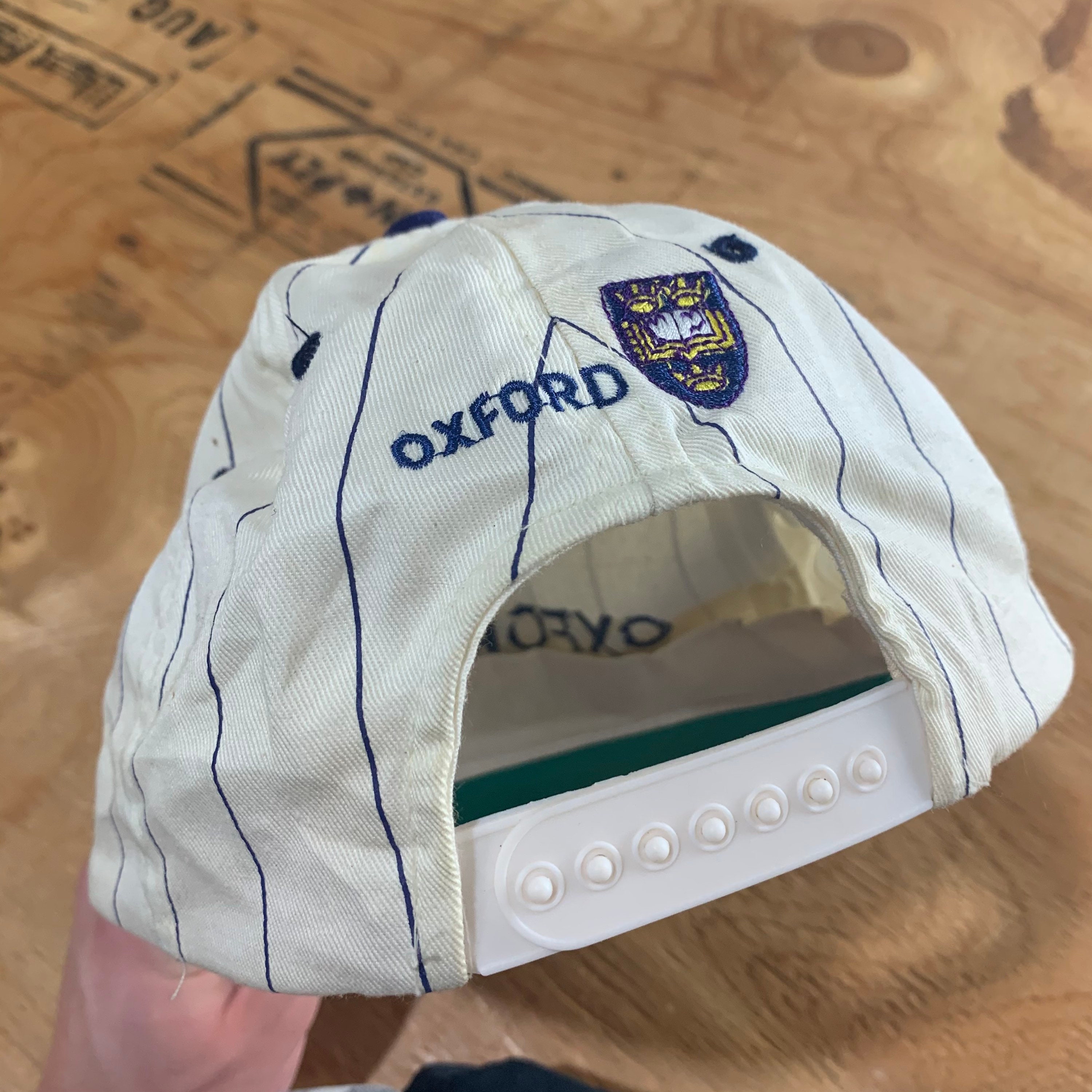 Vintage Oxford University Hat / Fitted Snapback Cap / Etsy