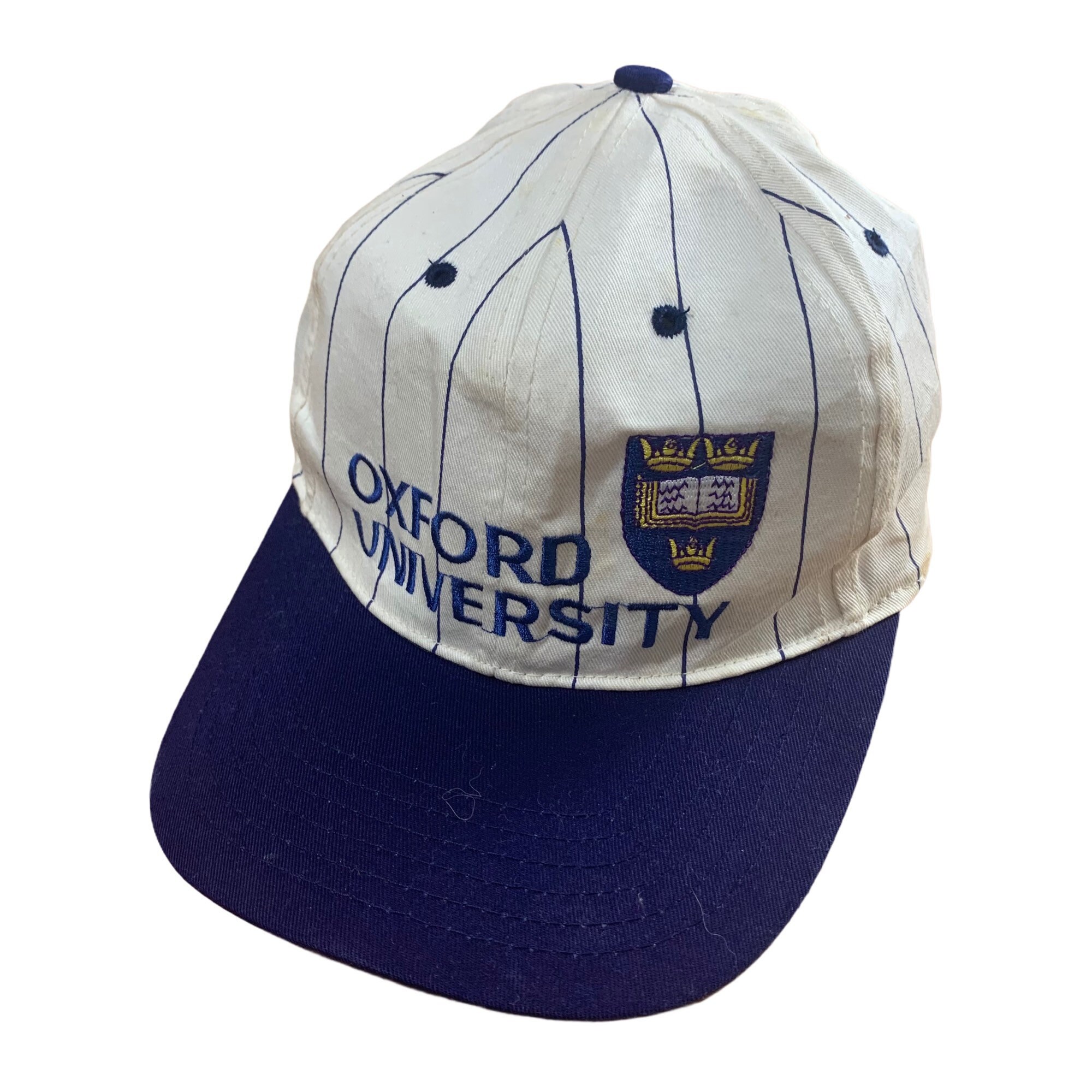Vintage Oxford University Hat / Fitted Snapback Cap / Etsy