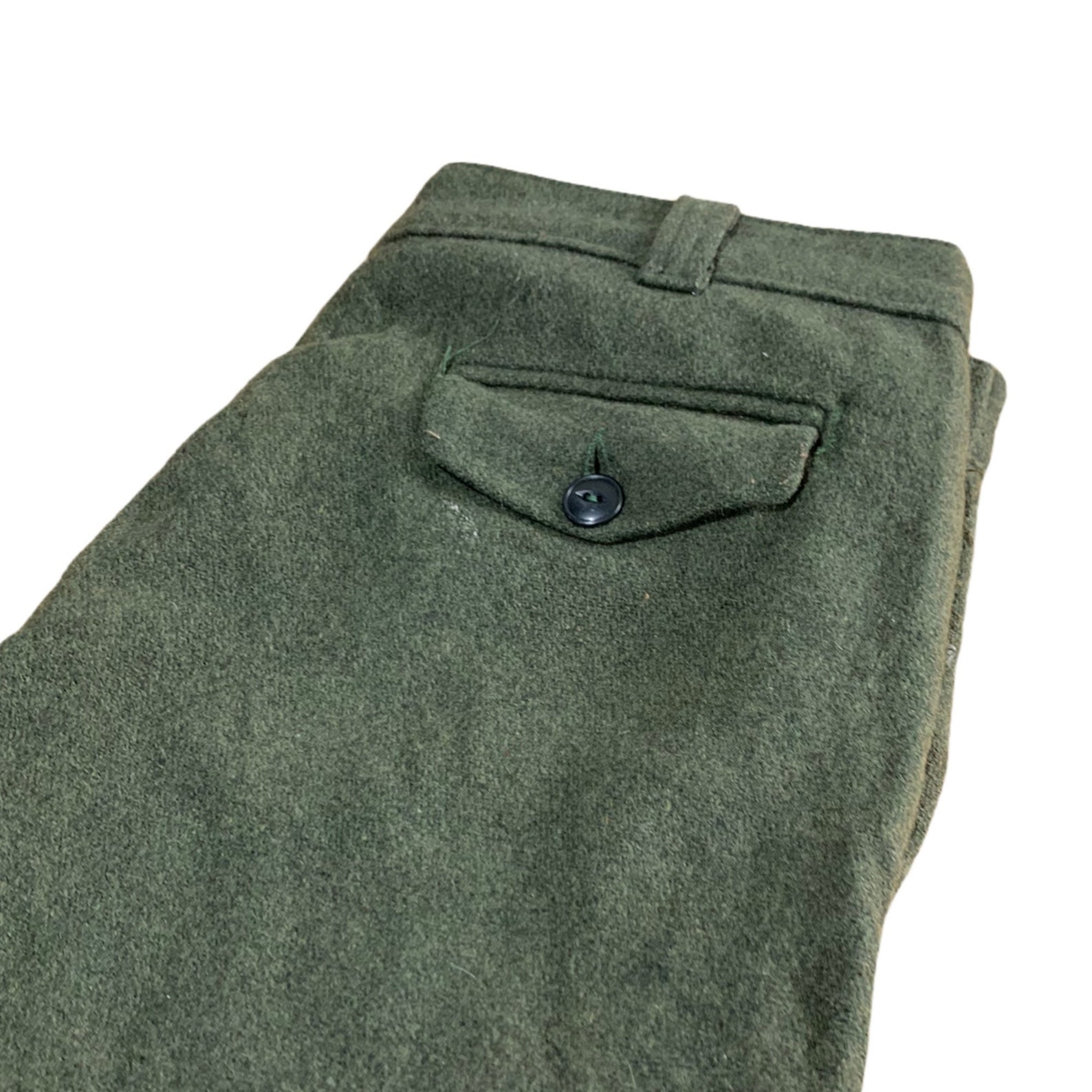 Vintage Military Style Wool Pants & Trousers / Streetwear Etsy
