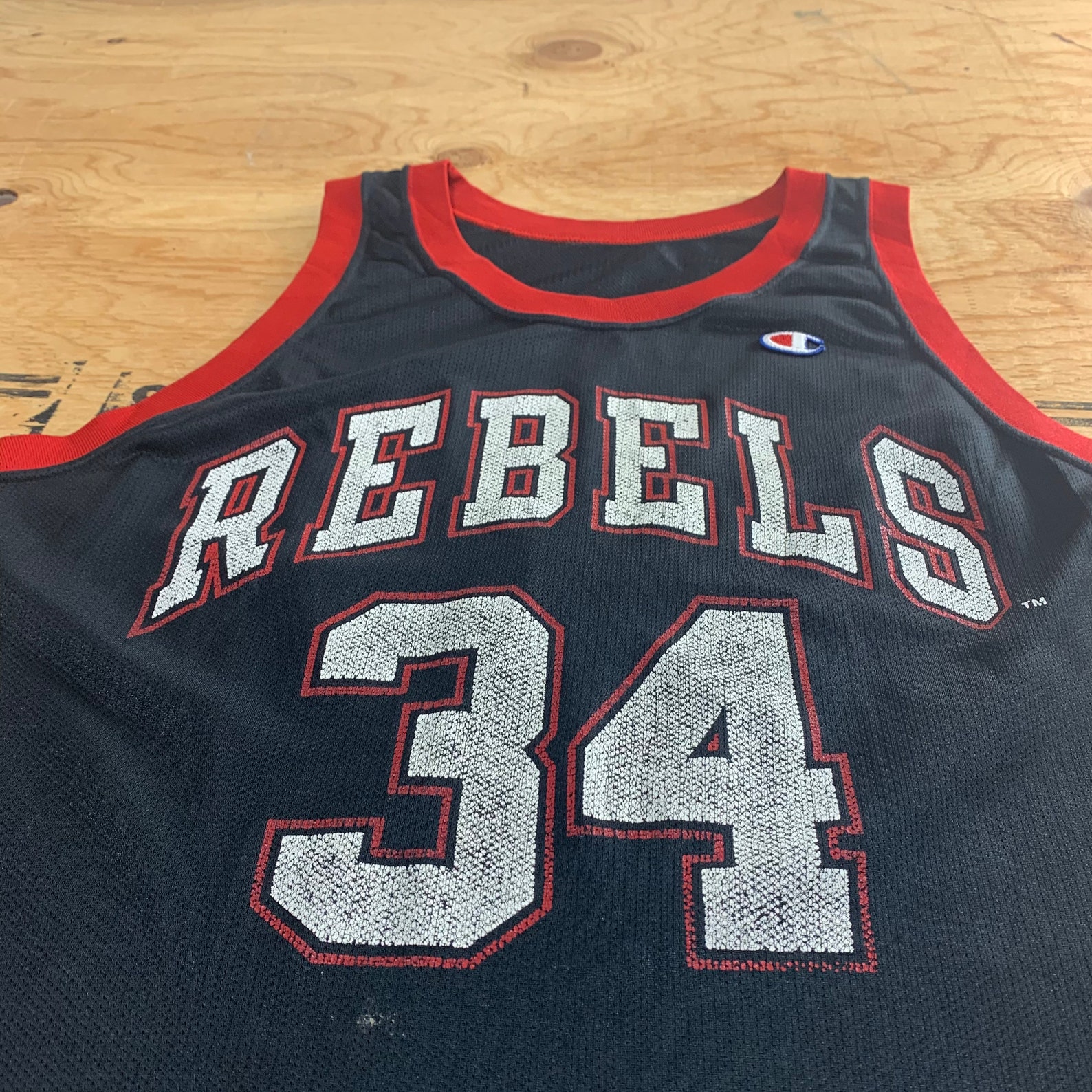 Vintage UNLV Rebels 90s Champion Sportswear Jersey / Etsy
