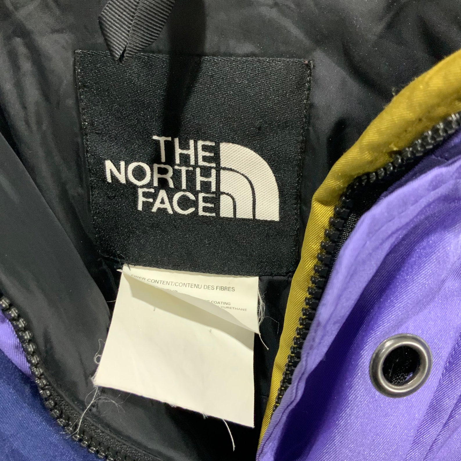 Authentic North Face Heavy Jacket/ Vintage North Face Zip Up | Etsy