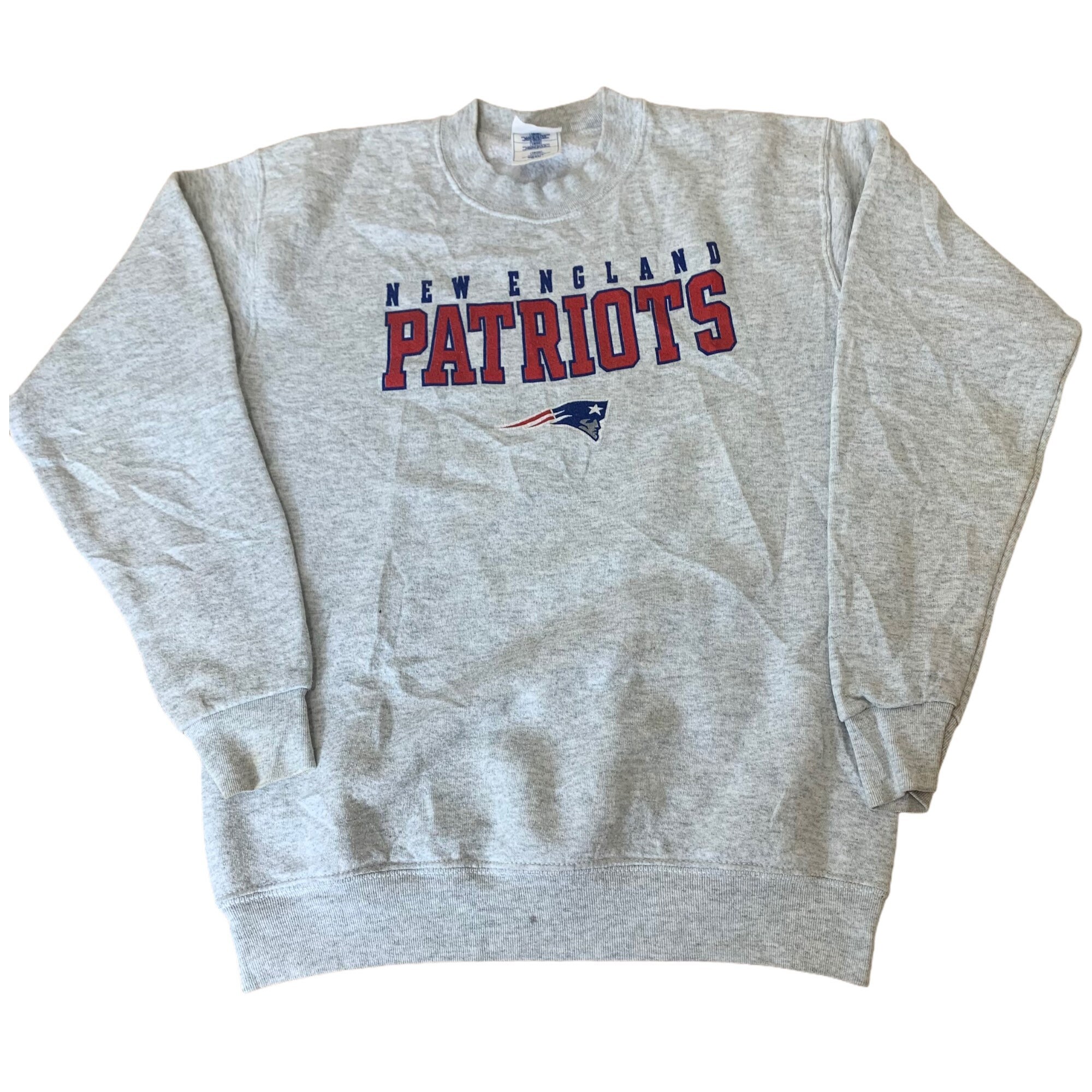 Vintage New England Patriots Pullover Crewneck / Made In USA / Etsy