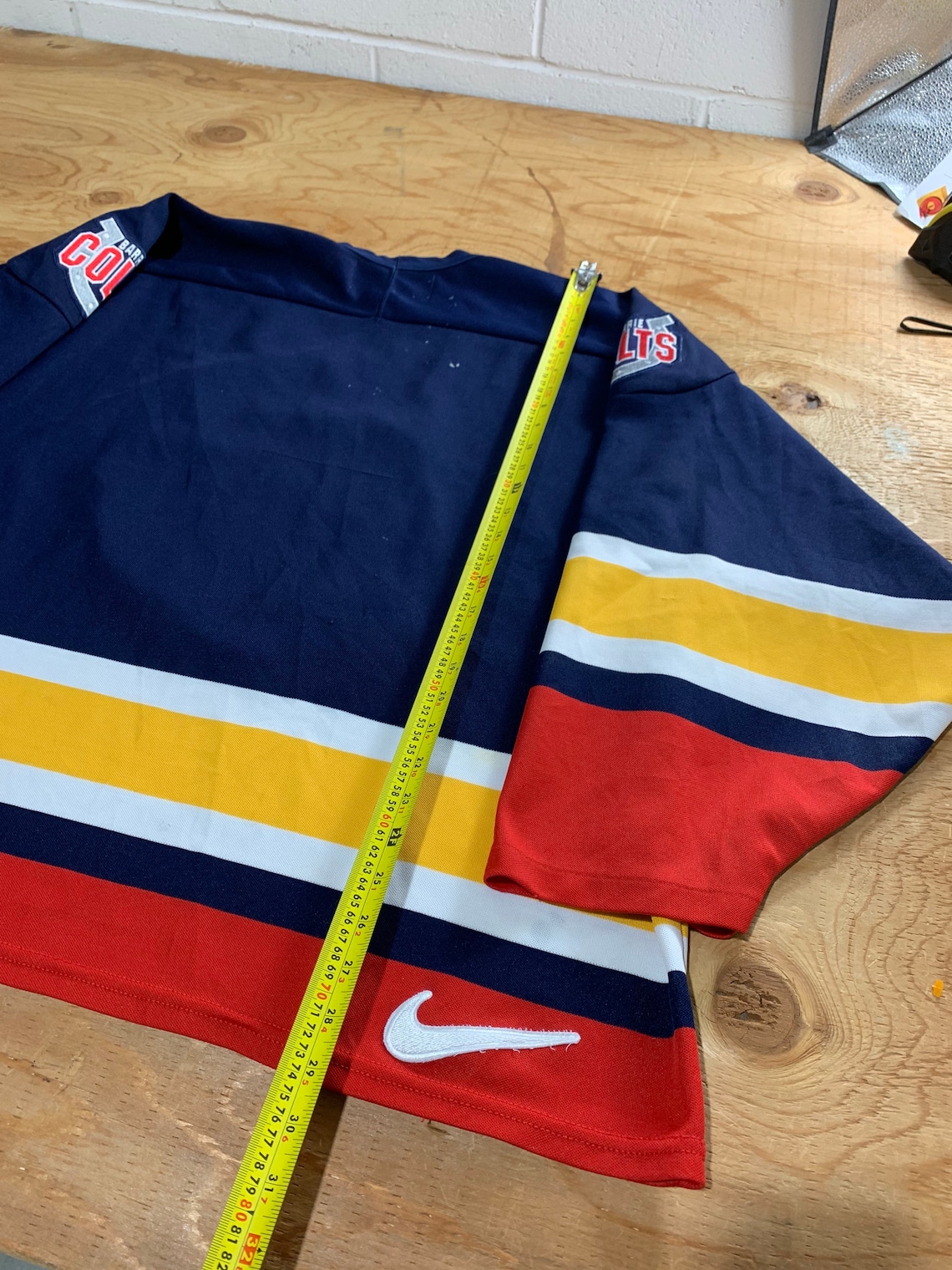 Vintage Nike X Barrie Colts OHL Jersey / Professional Athlete Etsy