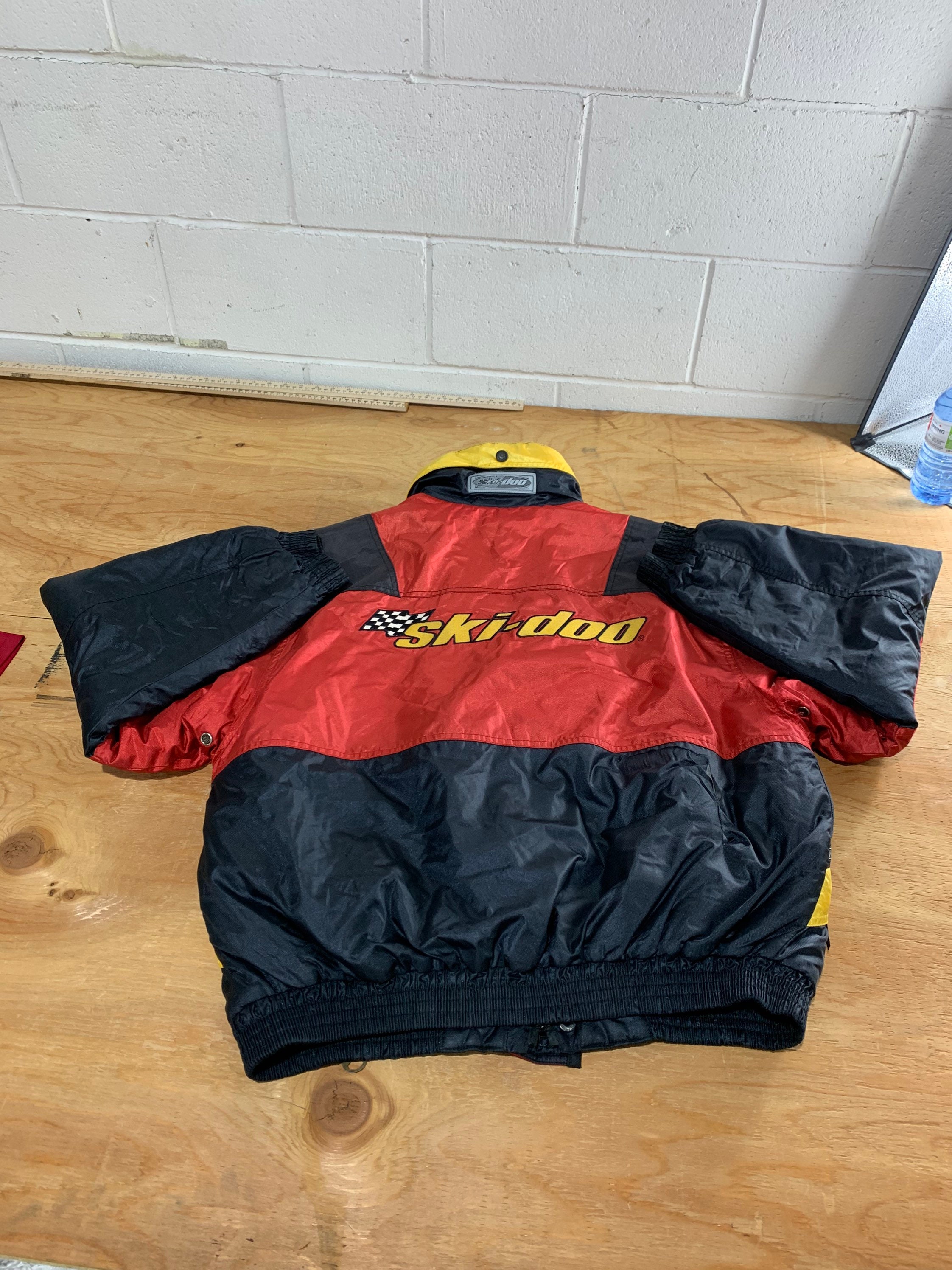 Vintage Ski Doo Racing Jacket / Full Zip Button Up Outerwear / Etsy