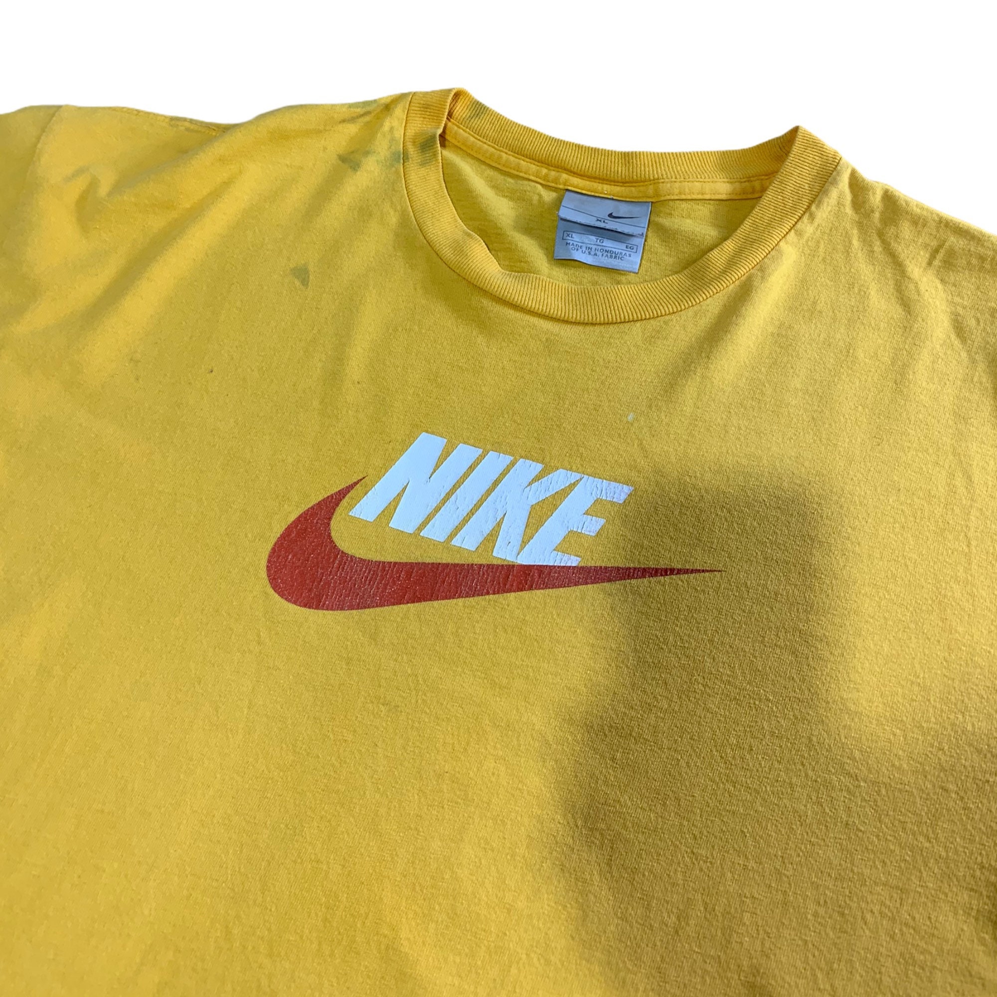 Vintage 90s Nike Spell Out T-Shirt / Big Swoosh Graphic / | Etsy