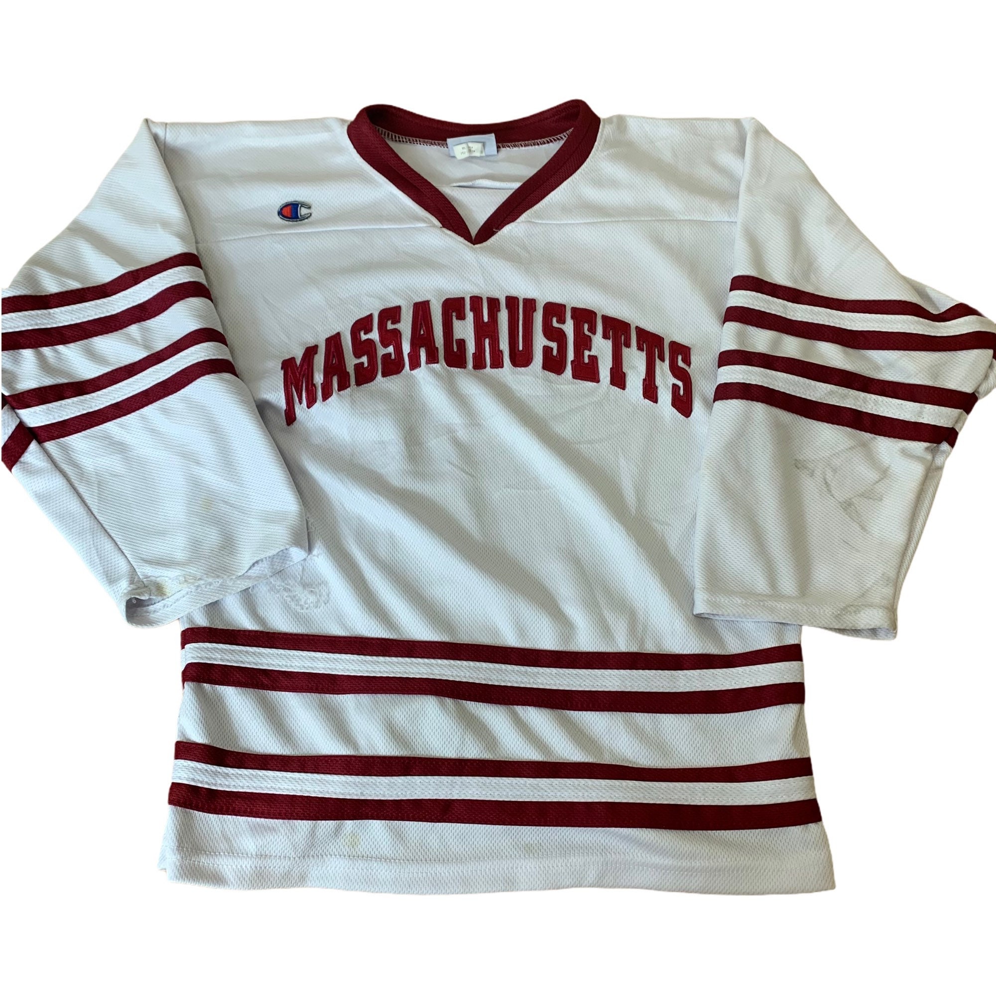 Vintage Massachusetts Champion Hockey Jersey / Massachusetts Etsy