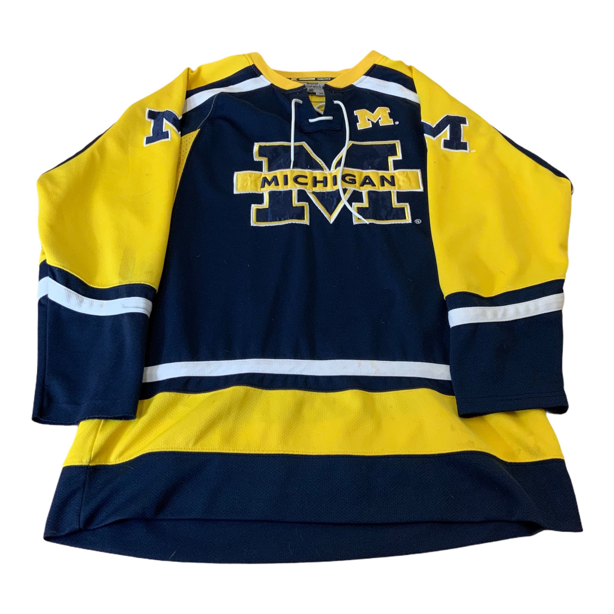Vintage Michigan University Hockey Jersey/ Vintage NCAA Team Etsy