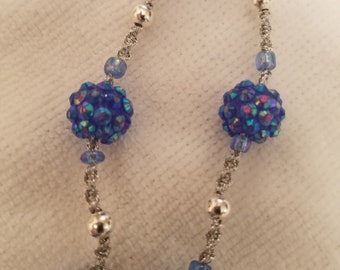 Silber funkeln Halskette