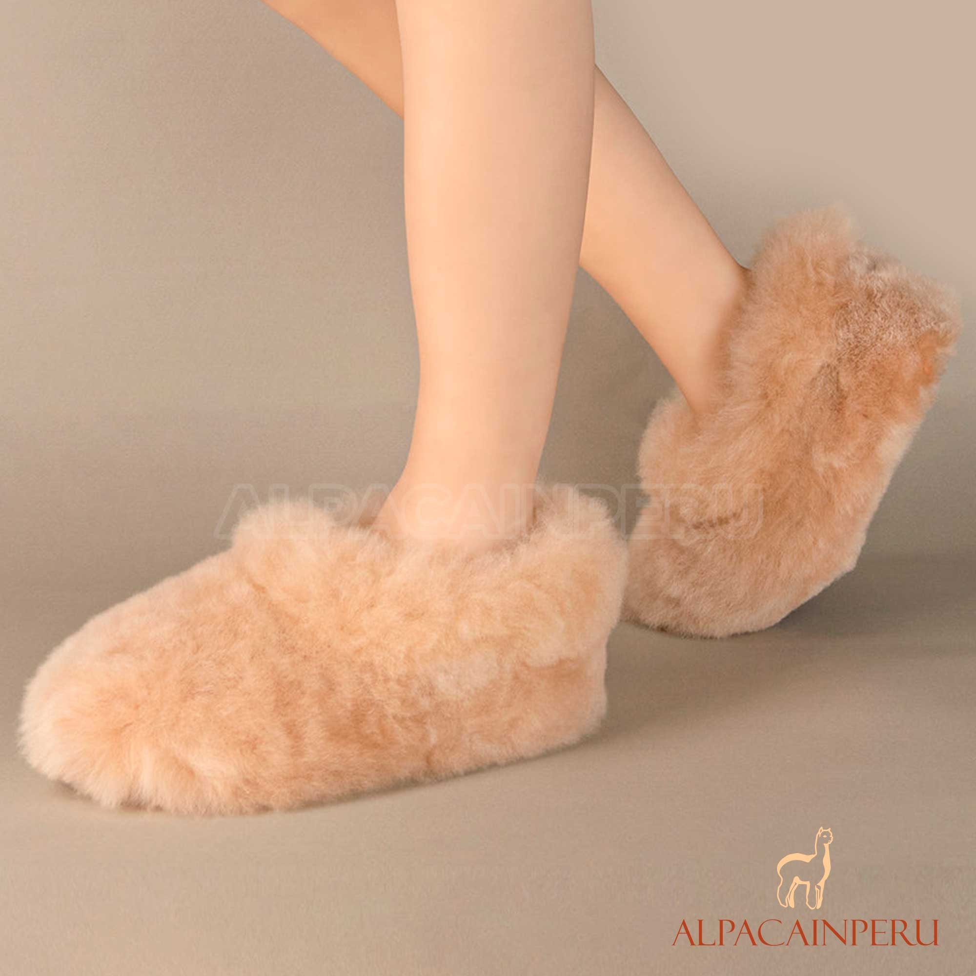 Cute alpaca shop slippers
