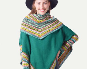 Vintage 2000's Gap Wool Sweater Multicolored Stripe Iconic