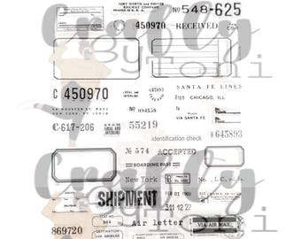 Crafty by Toni Adventurer Stamp Set A5 CBT0023