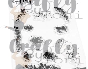 Crafty by Toni Foxing Details A6 Stamp Set CBT0049