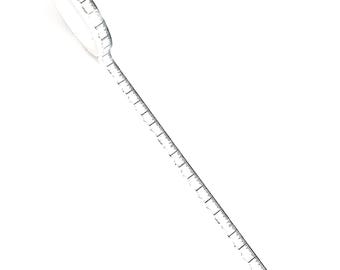 Ruler Washi Tape 10mm wide 10m roll