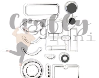 Crafty by Toni Stamp Set CBT0001