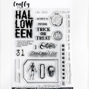 Crafty by Toni ハロウィン A5 スタンプセット CBT0006