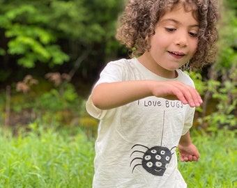 Araignée | T-shirt en coton bio pour enfant