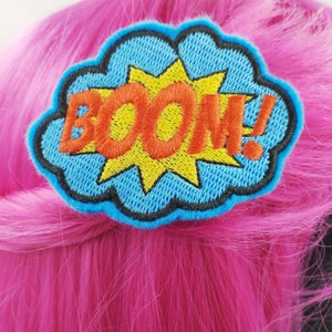 Comic hairclip