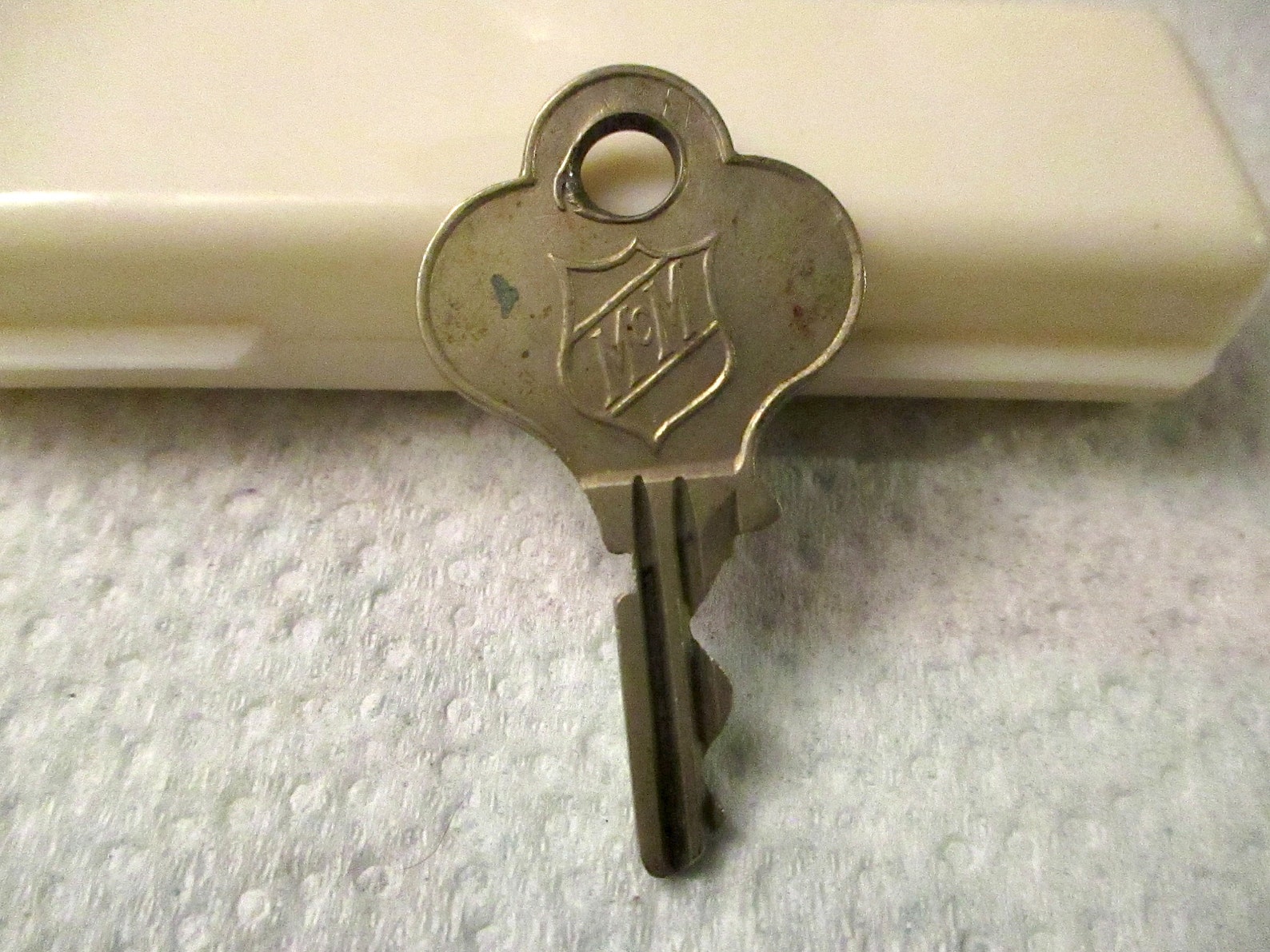 Antique Eagle Lock Company Key Ornate Markings Terryville Etsy