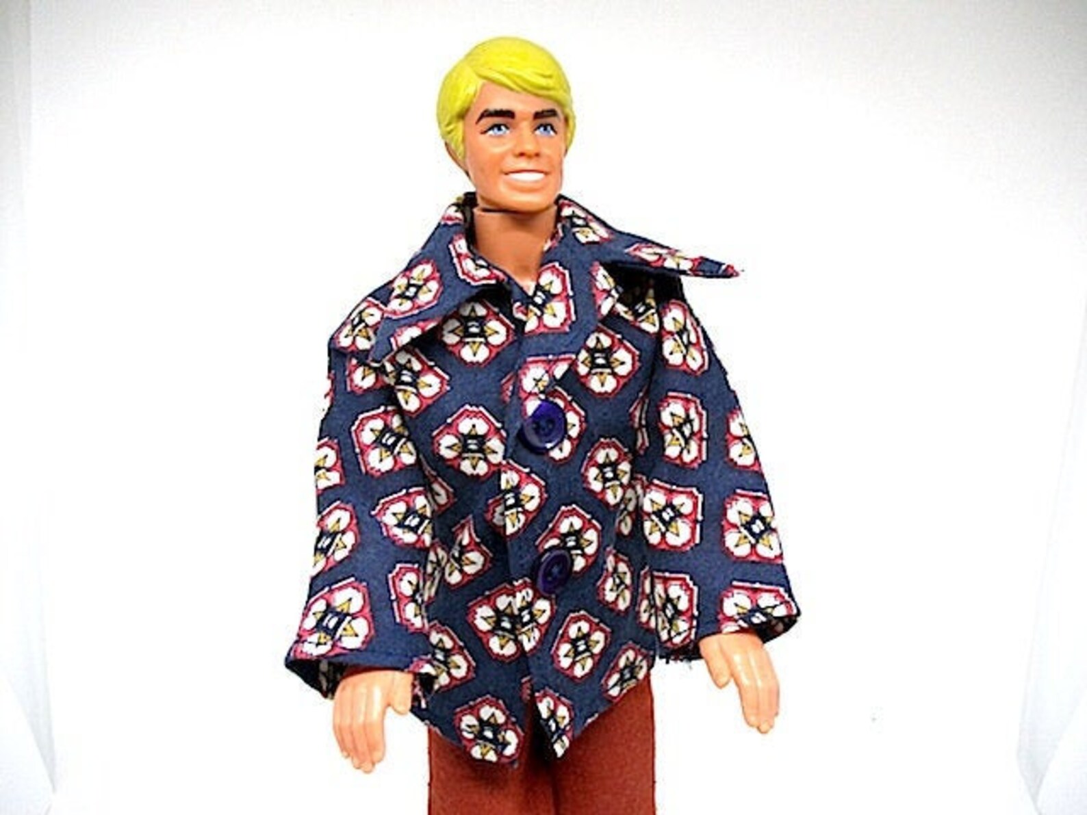 Vintage Ken Doll Molded Blonde Hair Mattel Inc. 1968 La Etsy España