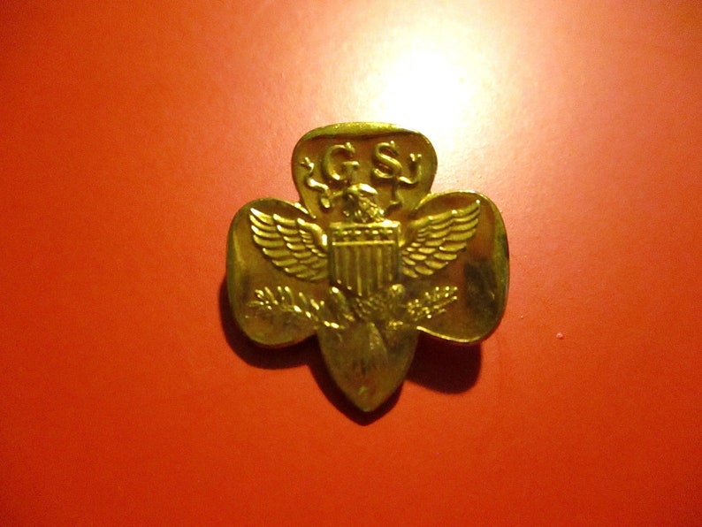 Vintage Girl Scout and Brownie Pins C1970s Etsy