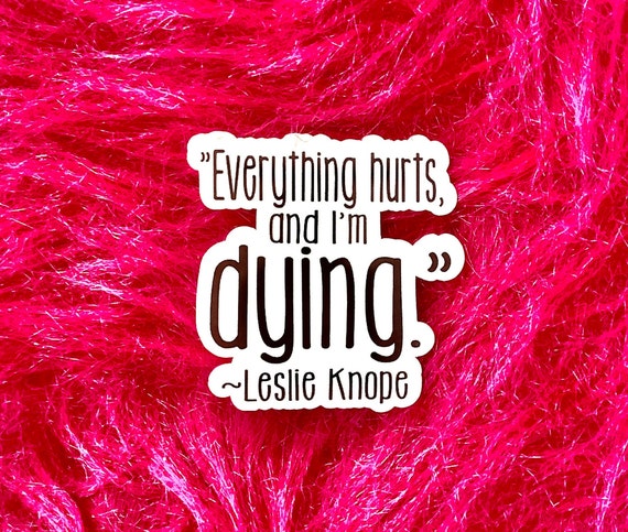Parks and Rec Funny Sticker Leslie Knope Quote Everything - Etsy Parks and Rec Funny Sticker Leslie Knope Quote Everything - Etsy