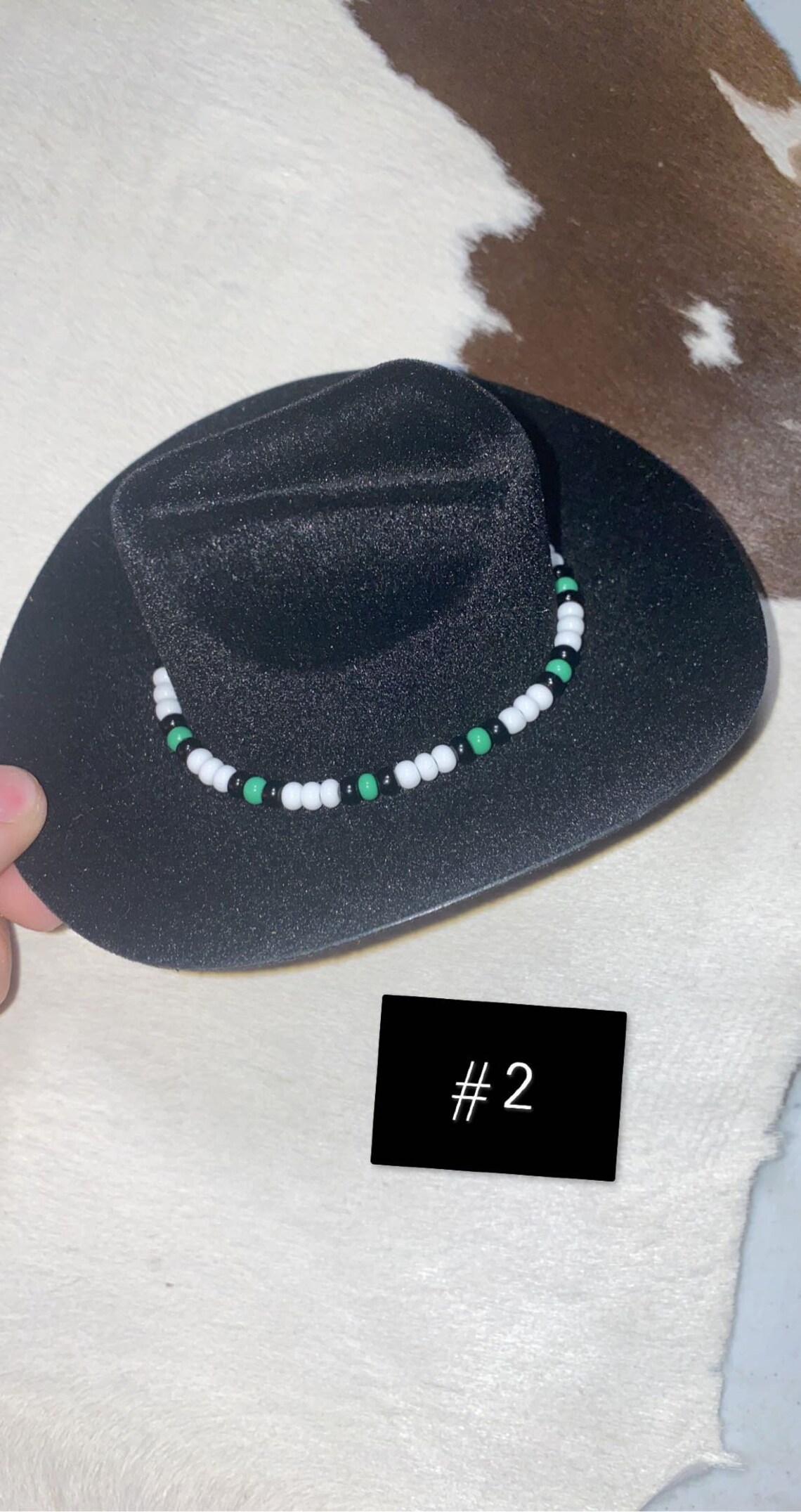 Cowboy Hat Rearview Mirror Hanger The Cactus Collection Etsy