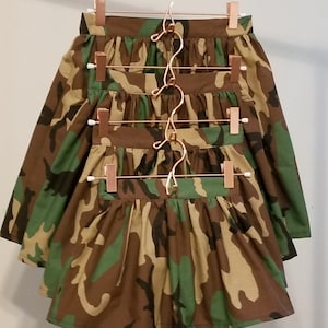スカート SOLID CAMO CORDUROY SKIRT L M81 Skater Skirt - moeguns.com