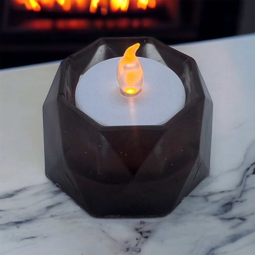 Resin Tea Light Holders Tea Light Holder Stocking Stuffers Etsy