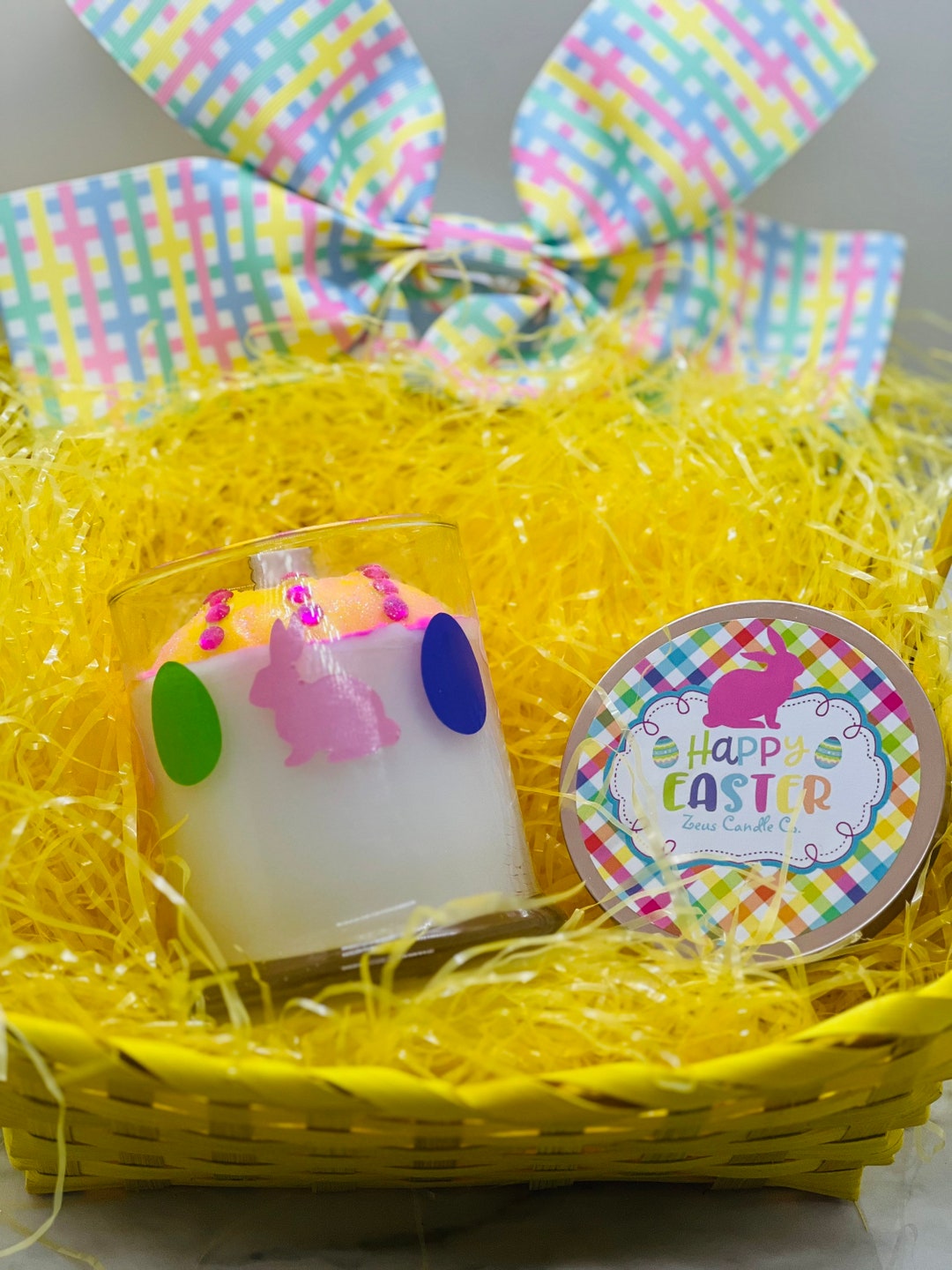 Easter Candle Easter Egg Candle Camellia Sugar Candle Spring Candle