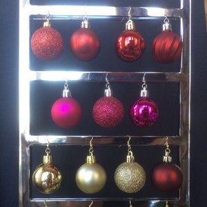 Large 1.5” shatterproof ornament earrings