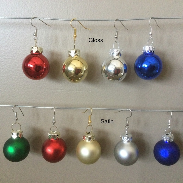 Ornament Earrings Etsy